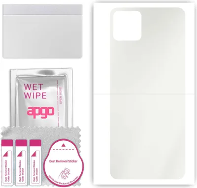Produktbild von apgo Rückseite Schutzfolie, Matt, kompatibel mit Honor Play 20a, Hinten Hydrogel-Displayschutzfolie mit Positionierhilfe, kratzfest, einfache Montage