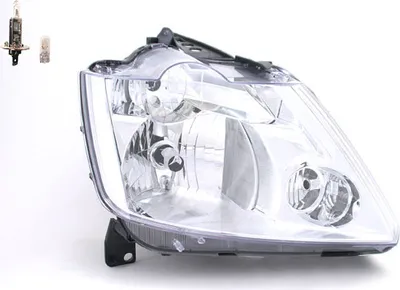 Produktbild von Scheinwerfer passend für Renault Modus FP JP 04-07 Rechts + Leuchtmittel 7701058175 Johns