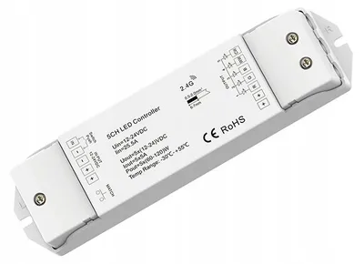 Produktbild von Tuya LED Controller RGB+CCT RF 2.4GHz Hochleistung 12-24V