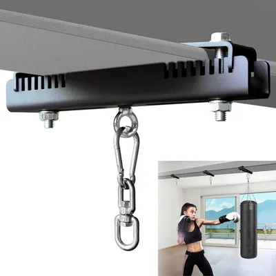 Image de Support en acier robuste pour sac de frappe, avec rotation à 360°