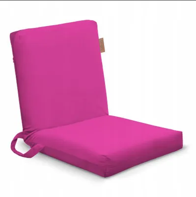 Produktbild von Klappbare Oxford Strandliege Rosa – Tragbar Gartenliege, leichte Campingliege