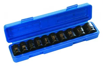 ASTA Schlagschrauber-Stecknuss-Set 1/2" 10-teilig 10-24 mm