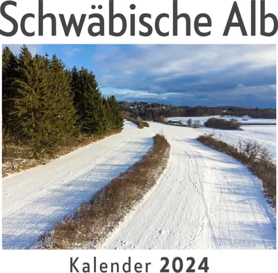 Produktbild von Schwäbische Alb (Wandkalender 2024, Kalender DIN A4 quer, Monatskalender im Querformat mit Kalendarium, Das perfekte Geschenk)