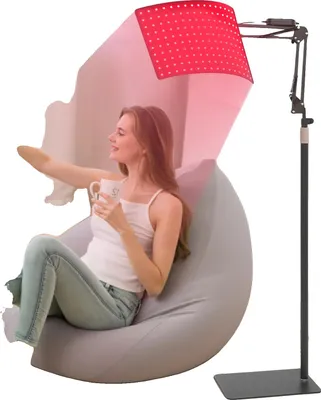 Zdjęcie produktu dla Panel do terapii światłem, światło czerwone 660 nm, bliska podczerwień 850 nm, pobór mocy 80 W, rozmiar panelu 24 x 39 cm, waga 3,2 kg