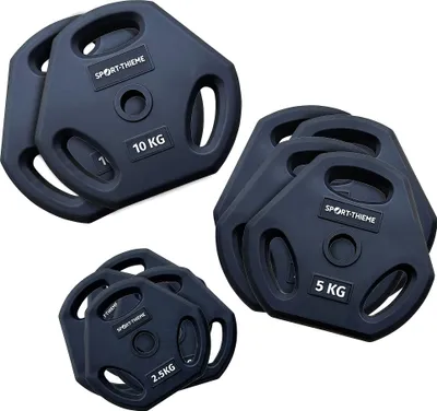 Produktbild von Sport-Thieme Hantelscheiben-Set "PU"