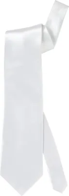 Produktbild von Krawatte Partyaccessoire weiss - Einheitsgröße
