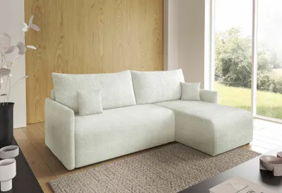 Produktbild von FurMeb24 ECKSOFA RAVENA - 212 x 145 cm abriamo 04 - mit schlaffunktion und bettkasten