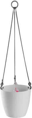 Produktbild von blumentopf ARIELLA 25cm Durchmesser Eis WEISS hängend