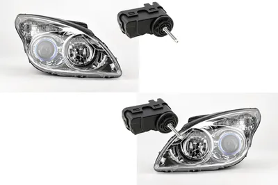 Produktbild von Scheinwerfer passend für Hyundai i30 10/07-06/10 H7 H1 Links Rechts + Stellmotor 921012L020 921032L020 921012L120 921032L120 921302B000 921303K Johns