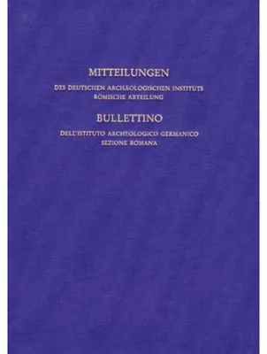 Zdjęcie produktu dla Mitteilungen des Archäologischen Instituts Römische Abteilun