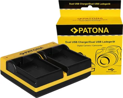 Obrázek produktu pro Duální nabíječka pro Nikon EN-EL15 1 V1 EN-EL15 D600 D610 D7000 D7100 D800 D8000 včetně Micro-USB