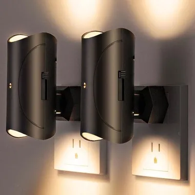 Produktbild von Automatische Wandlampe, Schemering-automatisch, Dubbele Set, Wandmontage, Inductie, Praktische Verlichting