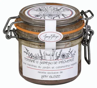 Produktbild von Lammterrine mit Gartenminze von Jany Gleize.