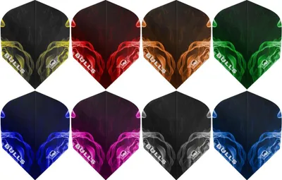 Produktbild von Bull's Smoke 100 No.6 - Dartflights - green