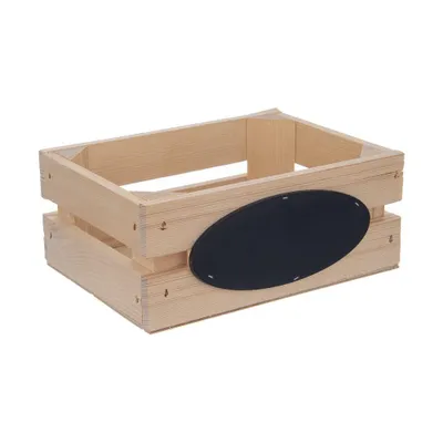 Zdjęcie produktu dla Drewniana skrzynka Orion | skrzynka do przechowywania | skrzynka do przechowywania 20x15x18,5 cm na owoce i warzywa