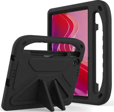 Obrázek produktu pro Ochranné pouzdro pro Lenovo Tab K10 2nd 10,1" TB-311FU/Tab Tablet 10,1 2025, lehké dětské pouzdro z EVA s držadlem a stojánkem Černý