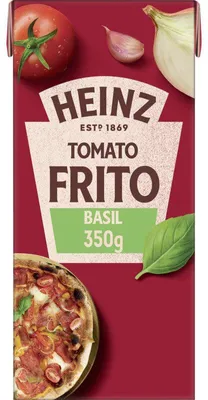 Produktbild von Heinz Tomato Frito mit Basilikum 350g – Würzige Tomatensauce für Pasta & Pizza