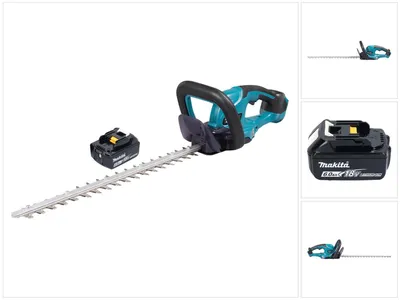 Zdjęcie produktu dla Makita DUH 507 G Akumulatorowe nożyce do żywopłotu 18 V 50 cm + 1x akumulator 6,0 Ah - bez ładowarki