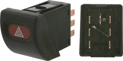 Produktbild von FEBI BILSTEIN Warnblinkschalter 01565 für OPEL Astra F CC (T92) Astra F Caravan (T92) Astra F Limousine (T92) Astra F Cabrio (T92) für VAUXHALL