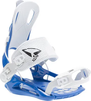 Produktbild von SP Snowboard-Softbindung RAGE FT270 blau/weiss Gr. L für Schuhgrösse 43-46 Neu