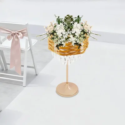Produktbild von Kristall Hochzeitsblumenständer für elegante Dekoration