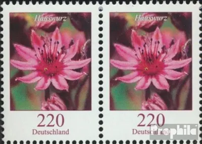 Produktbild von Briefmarken BRD 2018 Mi 3414wP waagerechtes Paar (kompl.Ausg.) postfrisch Blumen