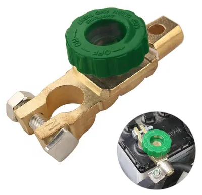 Obrázok produktu pre Univerzálny vypínač pre autobatériu, 12 V - 24 V, odpojovací vypínač pre auto, nákladné vozidlo, loď