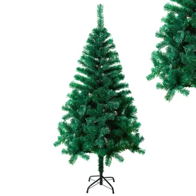 Produktbild von XMTECH 240CM Künstlicher Weihnachtsbaum Tannenbaum Christbaum Grün PVC Nadeln Kunstbaum Dekobaum mit Metallständer