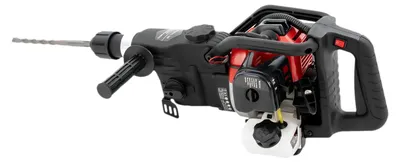 Produktbild von Abbruchhammer / Stemmhammer - Benzin 33 cm³ 1000 W - 30 J Schlagenergie - 4000 Schläge/Min - Mit Meißeln und Bohrern - Schwarz