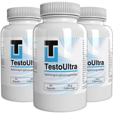 Obrázok produktu pre Testo Ultra - 180 kapsúl (3 x 60 kapsúl) – balenie po 3 kusoch