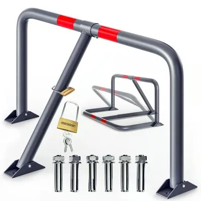 Obrázek produktu pro Uzamykatelná parkovací zábrana 800 x 470 x 440 mm