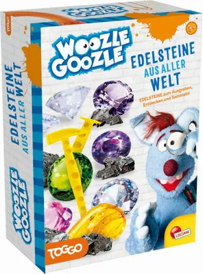 Produktbild von Lisciani DE100200WG - Woozle Goozle Edelsteine aus aller Welt Ausgrabungsset ausgraben entdecken sammeln