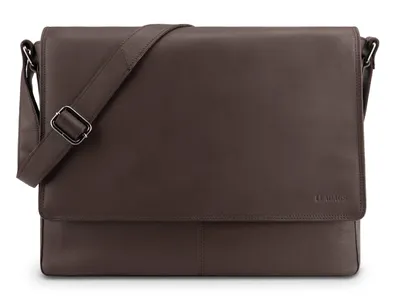Obrázek produktu pro Leabags - Oxford - Kožená taška přes rameno pro muže a ženy I Messenger Bag s popruhem přes rameno I Pravá kůže - přijatelné