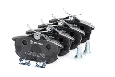 Image de Jeu de garnitures de frein Brembo, frein à disque essieu arrière P 54 023