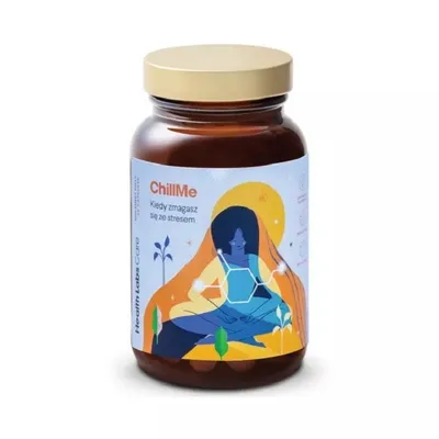 Zdjęcie produktu dla KAPSUŁKI NA STRES (CHILL ME) 60 szt. - HEALTH LABS CARE