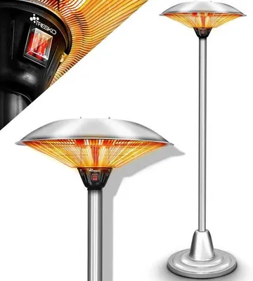 Obrázek produktu pro Infračervené terasové topení 2500 W s LED displejem, pro vnitřní i venkovní použití