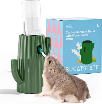Immagine prodotto di Borraccia per piccoli animali domestici da 120 ml con supporto