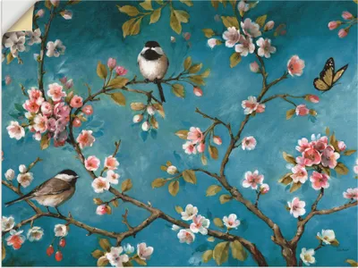Produktbild von ARTland Wandbild, selbstklebend Blüte I Größe: 40x30 cm