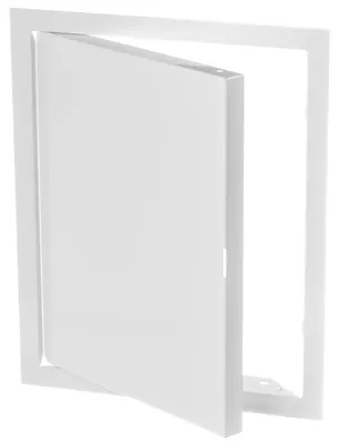 Imagen del producto de Puerta de mantenimiento metálica, blanca, de 200 x 250 mm, para acceso a instalaciones