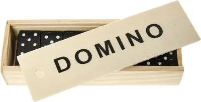 Produktbild von Domino in der Holzkiste - Das klassische Spiel in einer eleganten Ausgabe