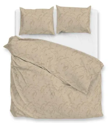 Immagine prodotto di Copripiumino in raso, beige, 200 x 200/220 cm, per due persone
