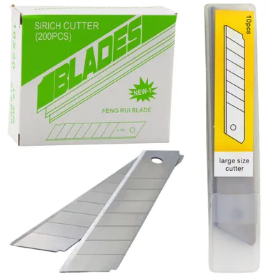 Imagen del producto de Cuchillas de Repuesto Segmentadas 14 Segmentos 18mm 10uds