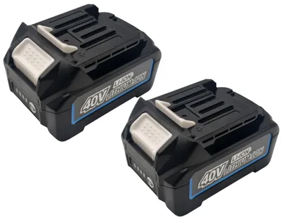 2x Akku BL4020 Ersatz für Makita 40V XGT, 2000 mAh