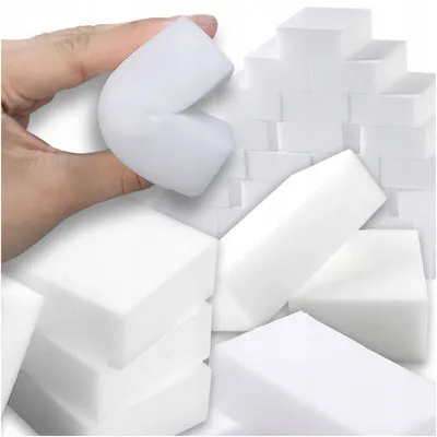 Immagine prodotto di Spugna abrasiva 10 pezzi Spugna abrasiva Spugna detergente Spugna in melamina Spugna magica Spugna miracolosa Bianca per la casa, la cucina, le pareti e il bagno