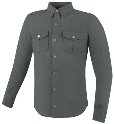 Image de Chemise de moto Bogotto Furrow, verte, XL