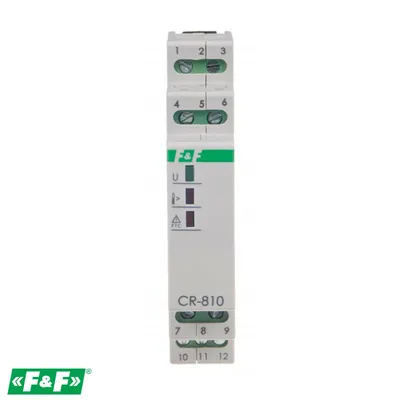 Zdjęcie produktu dla F&F | Przekaźnik temperatury CR-810 Duo - 230V - Ochrona przed przegrzaniem - Łatwa instalacja