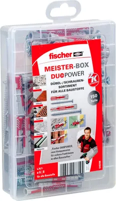 Obrázek produktu pro Fischer MeisterBox DuoPower krátký/dlouhý + šrouby