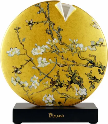 Produktbild von Goebel Vincent van Gogh - Mandelbaum gold (Vase, Porzellan)