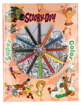 Productafbeelding van Kleurplaten A4 met Scooby-Doo!