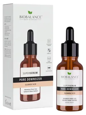 Productafbeelding van Bio Balance, vermindert poriën, reinigt en matterend, voor dag en nacht, serum, voor het gezicht, 30 ml